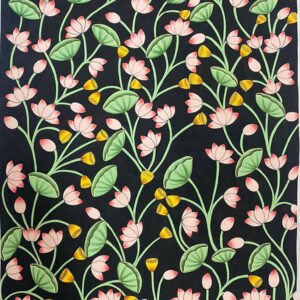 Lotus Pound with Swans