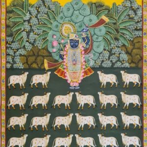 Shrinathji with Cow